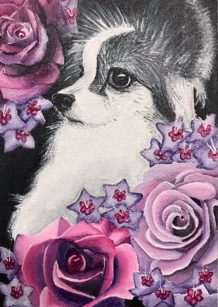 Custom Pet Portrait - Acrylic Painting